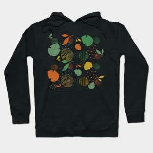 Leaves Pattern Hoodie